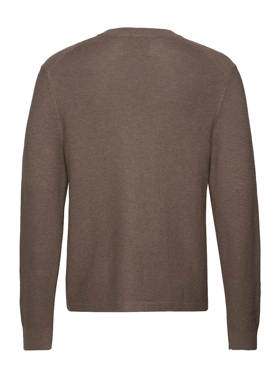 Abercrombie & Fitch - ANF MENS SWEATERS - brown - 1