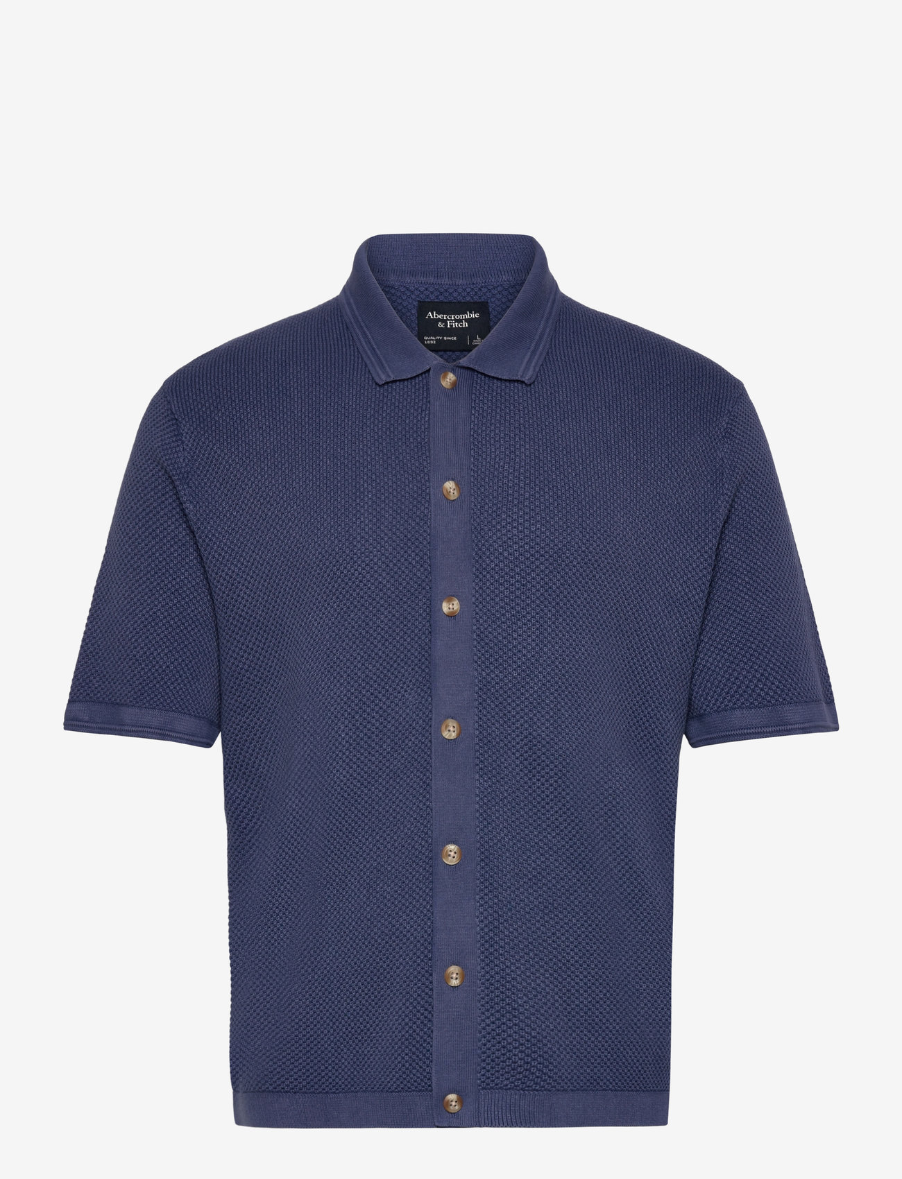 Abercrombie & Fitch - ANF MENS SWEATERS - kortärmade skjortor - 200 - 0