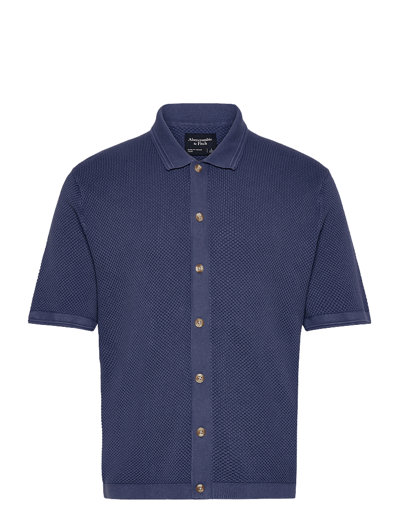 Abercrombie & Fitch - ANF MENS SWEATERS - kortærmede skjorter - 200 - 0