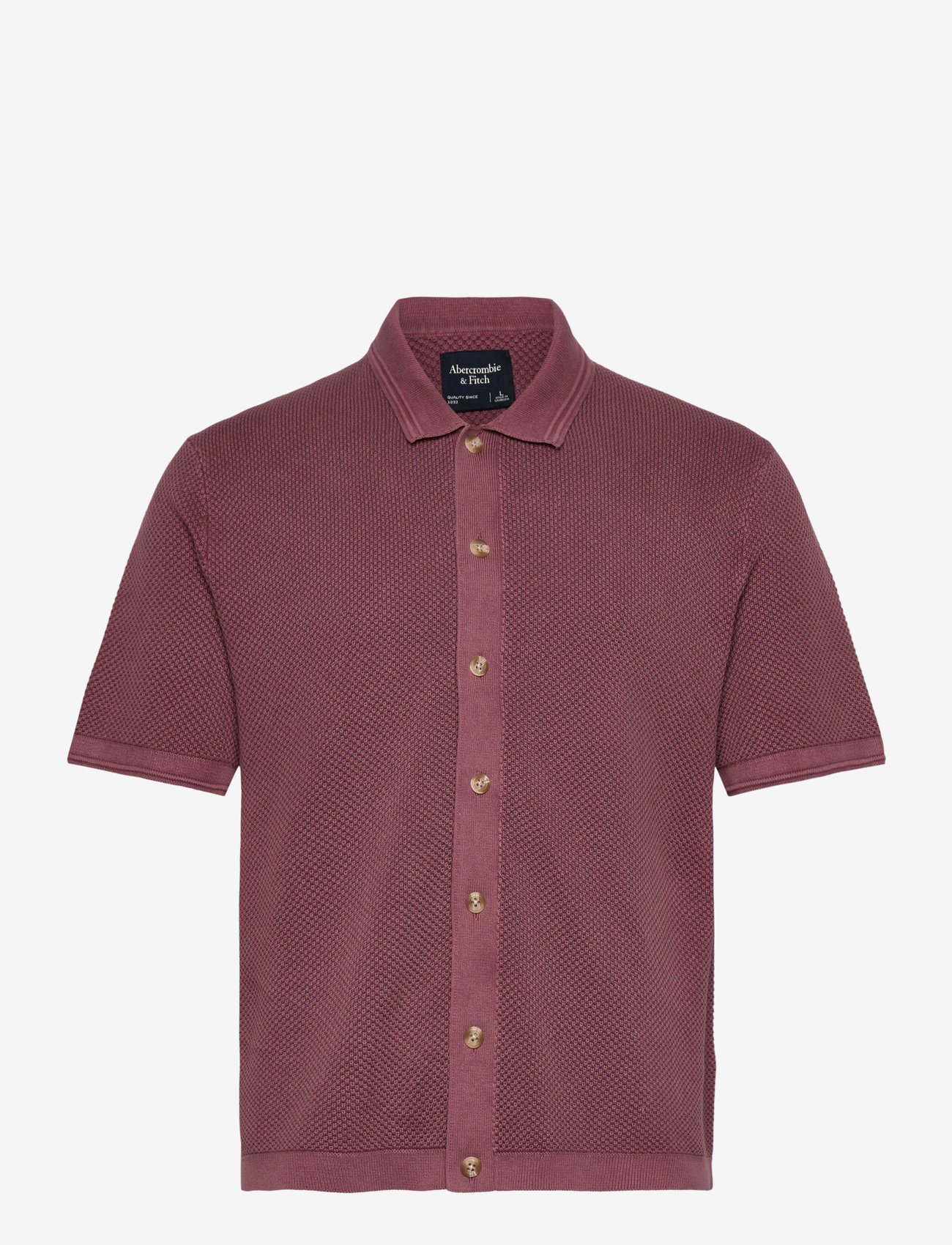 Abercrombie & Fitch - ANF MENS SWEATERS - kortärmade skjortor - 500 - 0