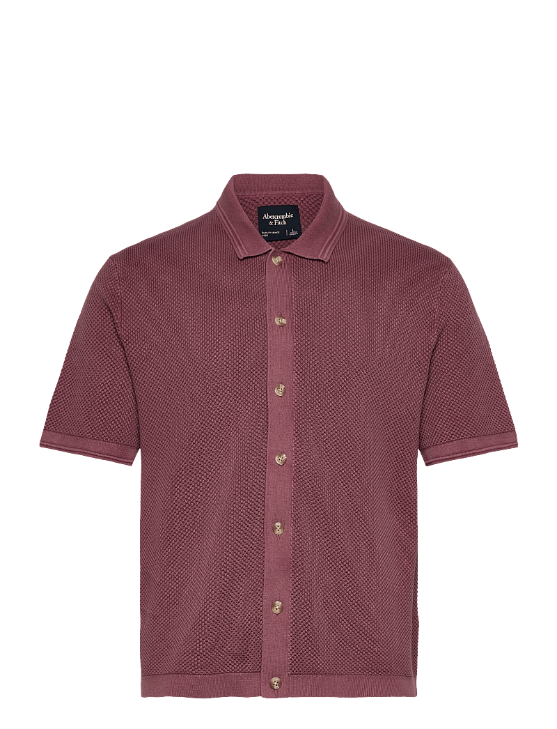 Abercrombie & Fitch - ANF MENS SWEATERS - kortärmade skjortor - 500 - 0