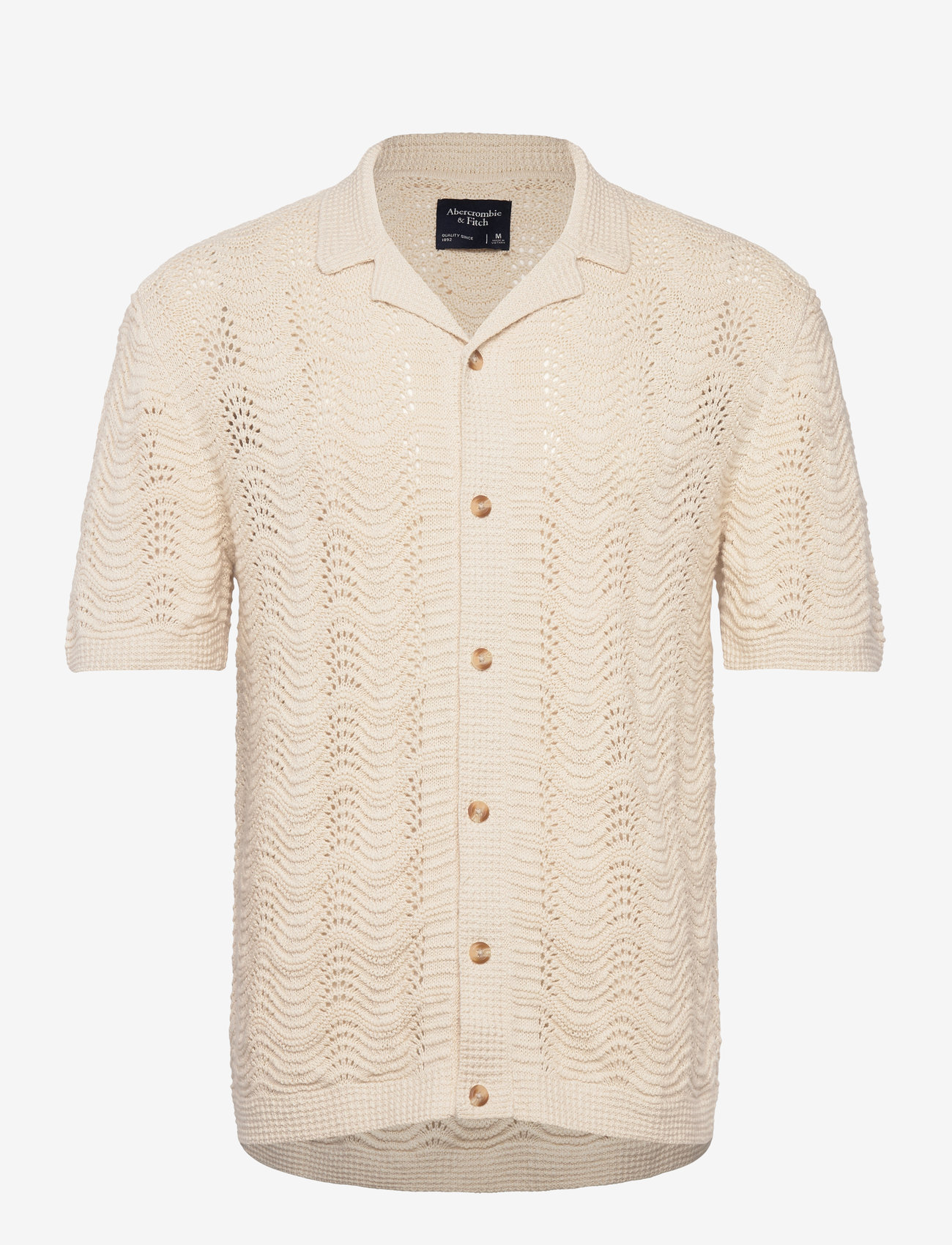 Abercrombie & Fitch - ANF MENS SWEATERS - kortärmade skjortor - 100 - 0