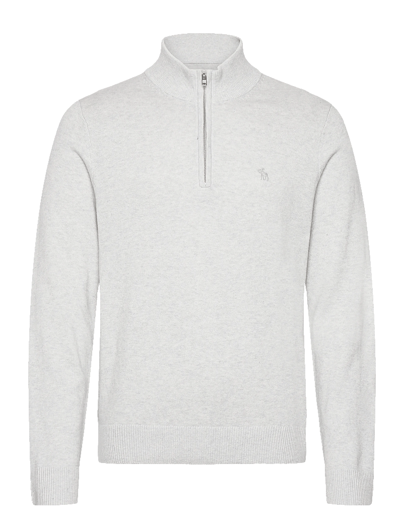 Abercrombie & Fitch - LONG SLEEVE ICON QUARTER ZIP - half zip-tröjor - 110 - 0