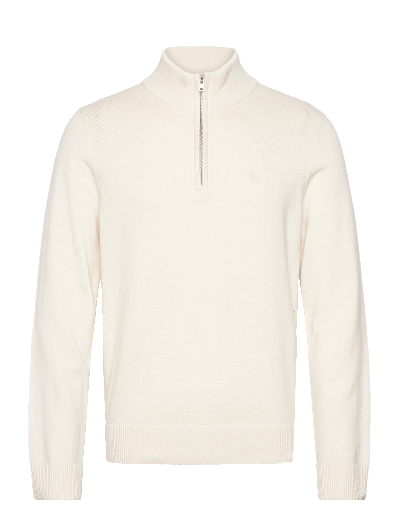Abercrombie & Fitch - LONG SLEEVE ICON QUARTER ZIP - tõmblukk-kaelusega džemprid - 150 - 0