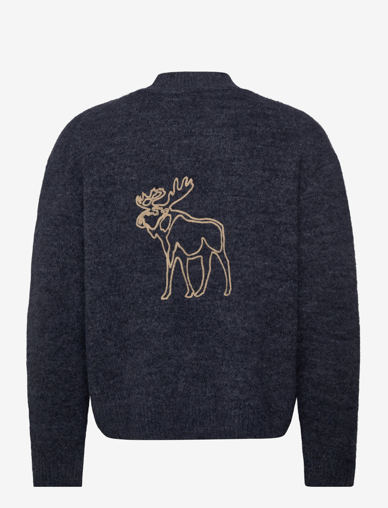 Abercrombie & Fitch - FUZZY INTARSIA CARDIGAN - koftor - 208 - 1