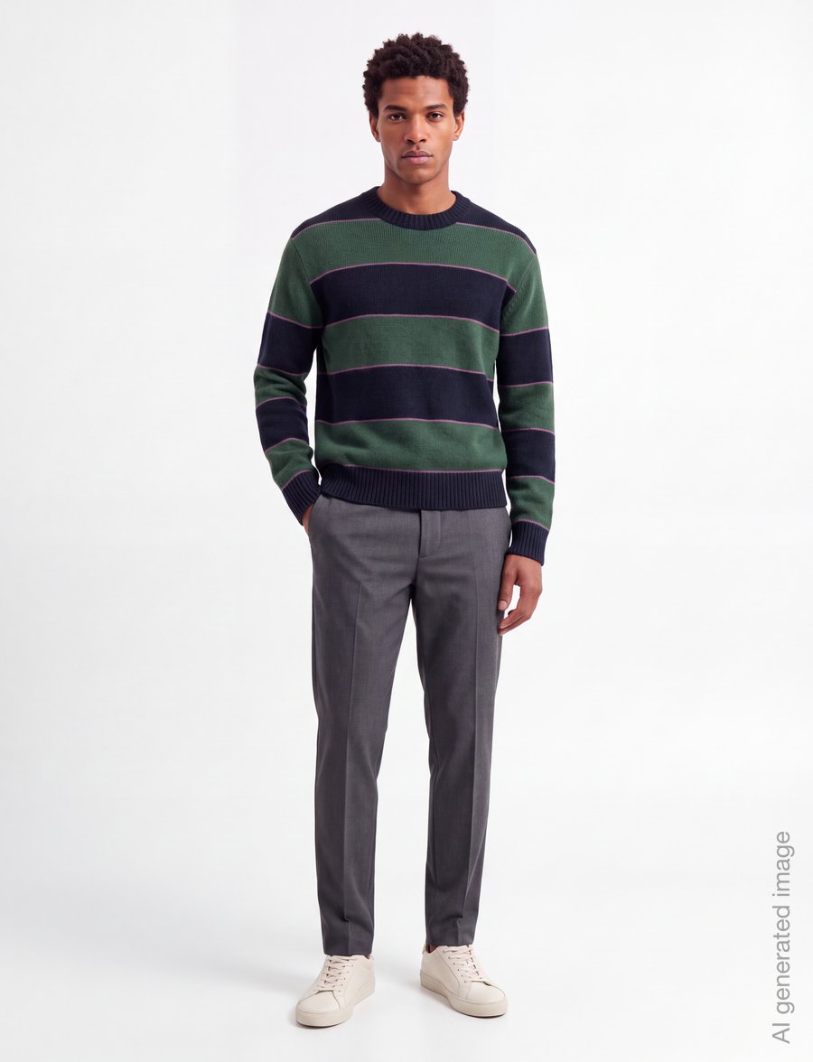 Abercrombie & Fitch - A&F ESSENTIAL CREW SWEATER - round necks - 305 - 0