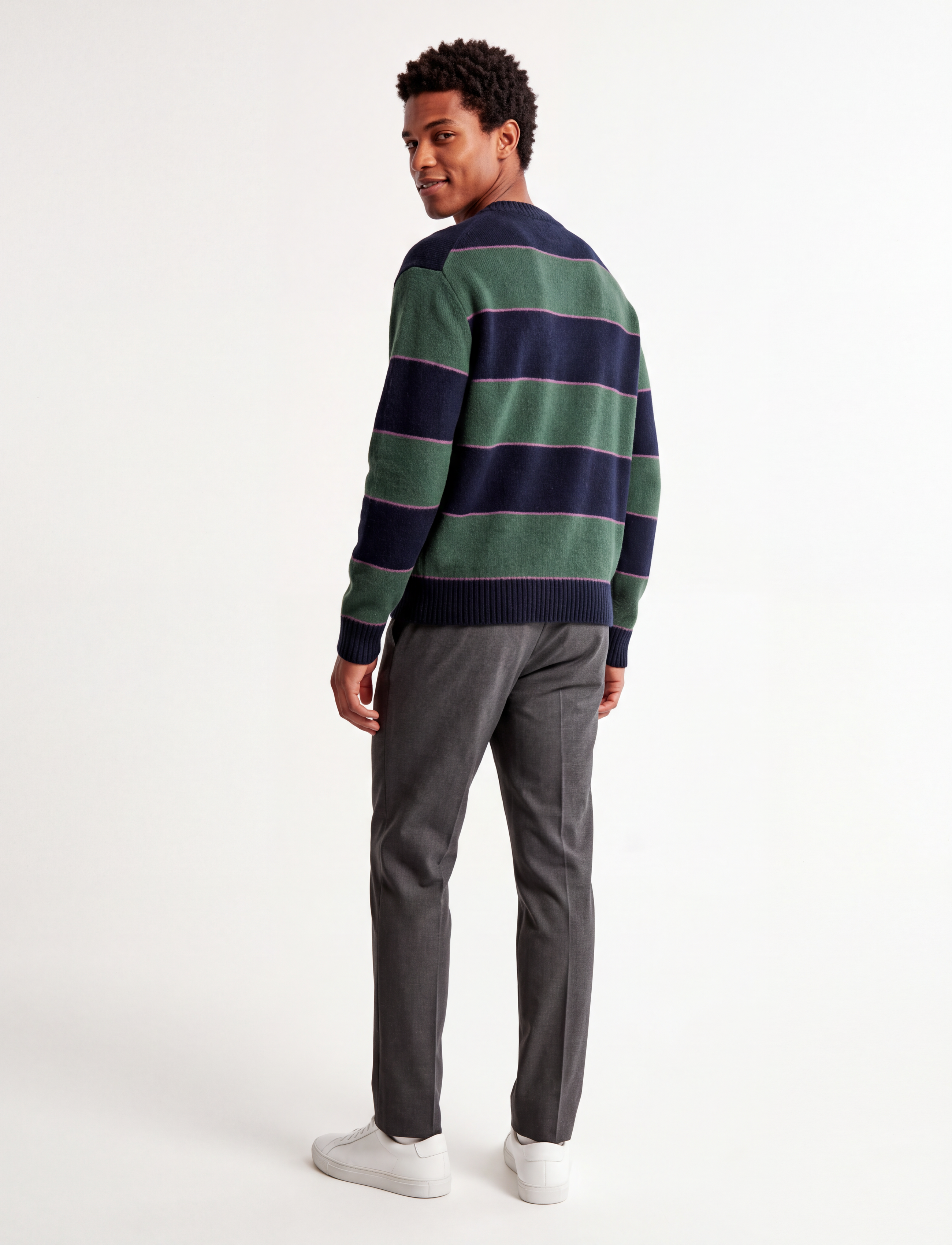 Abercrombie & Fitch - A&F ESSENTIAL CREW SWEATER - round necks - 305 - 3