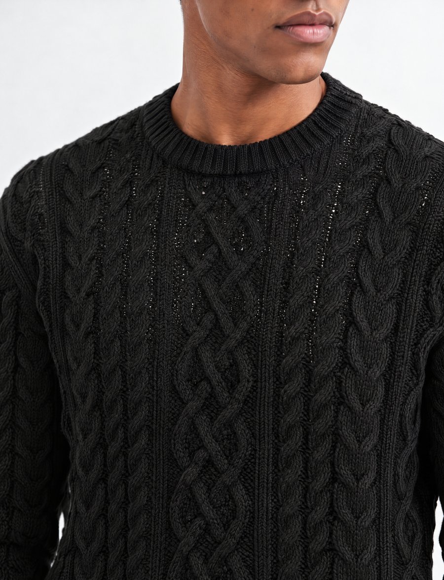 Abercrombie & Fitch - Cable Crew - rundhals - 900 - 4