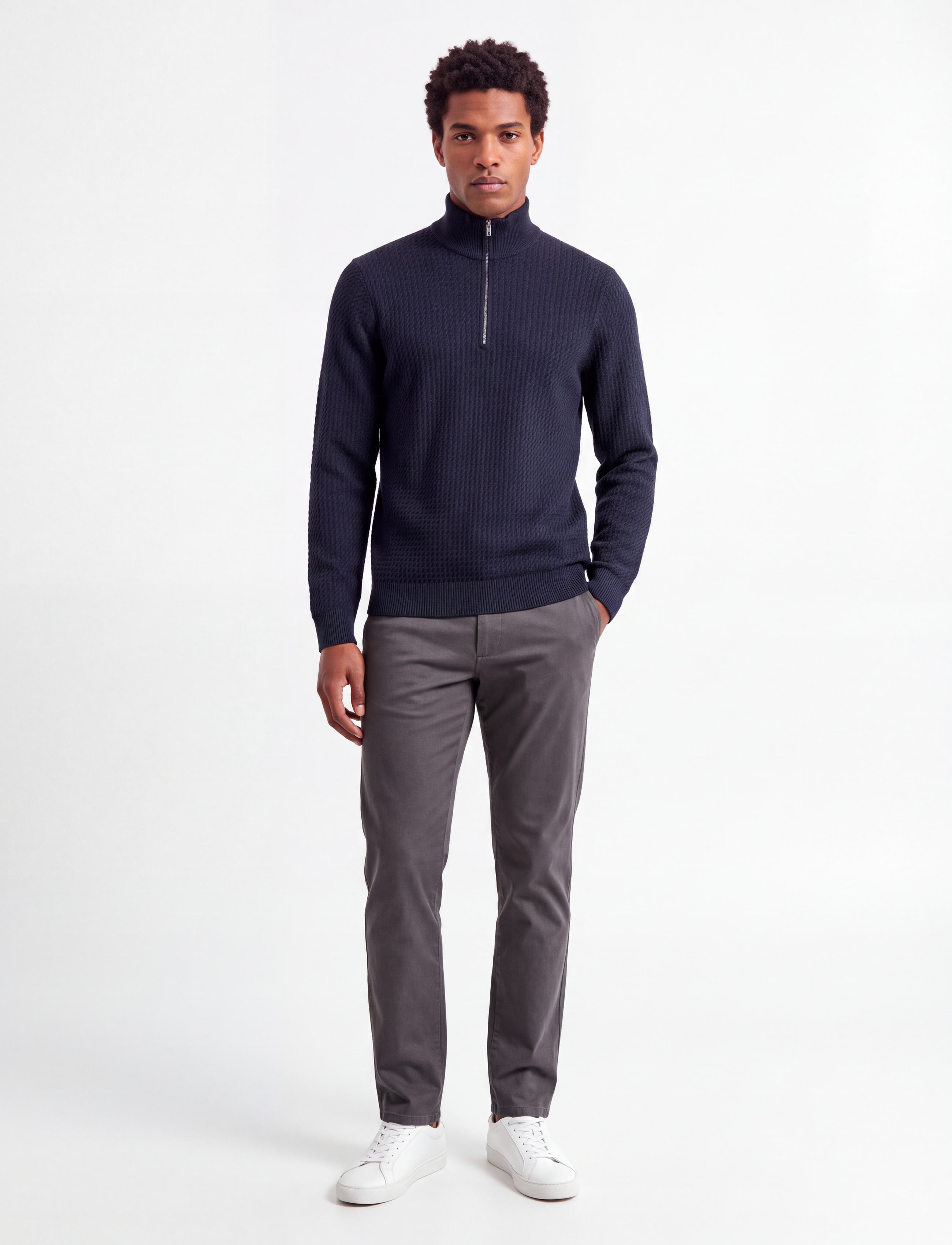 Abercrombie & Fitch - OCT4 VERSATILE QZ - herbstliche kleidung - 200 - 0