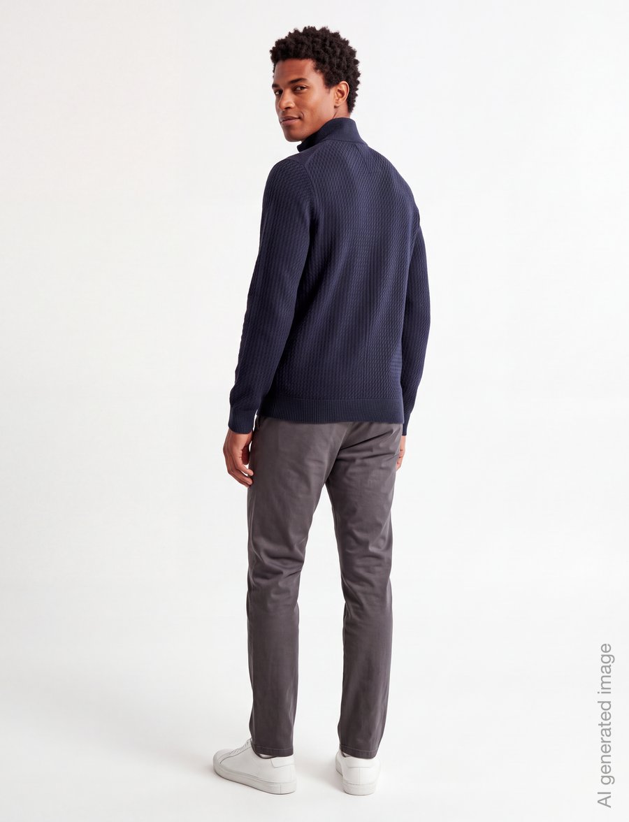 Abercrombie & Fitch - OCT4 VERSATILE QZ - pullover mit halbem reißverschluss - 200 - 3