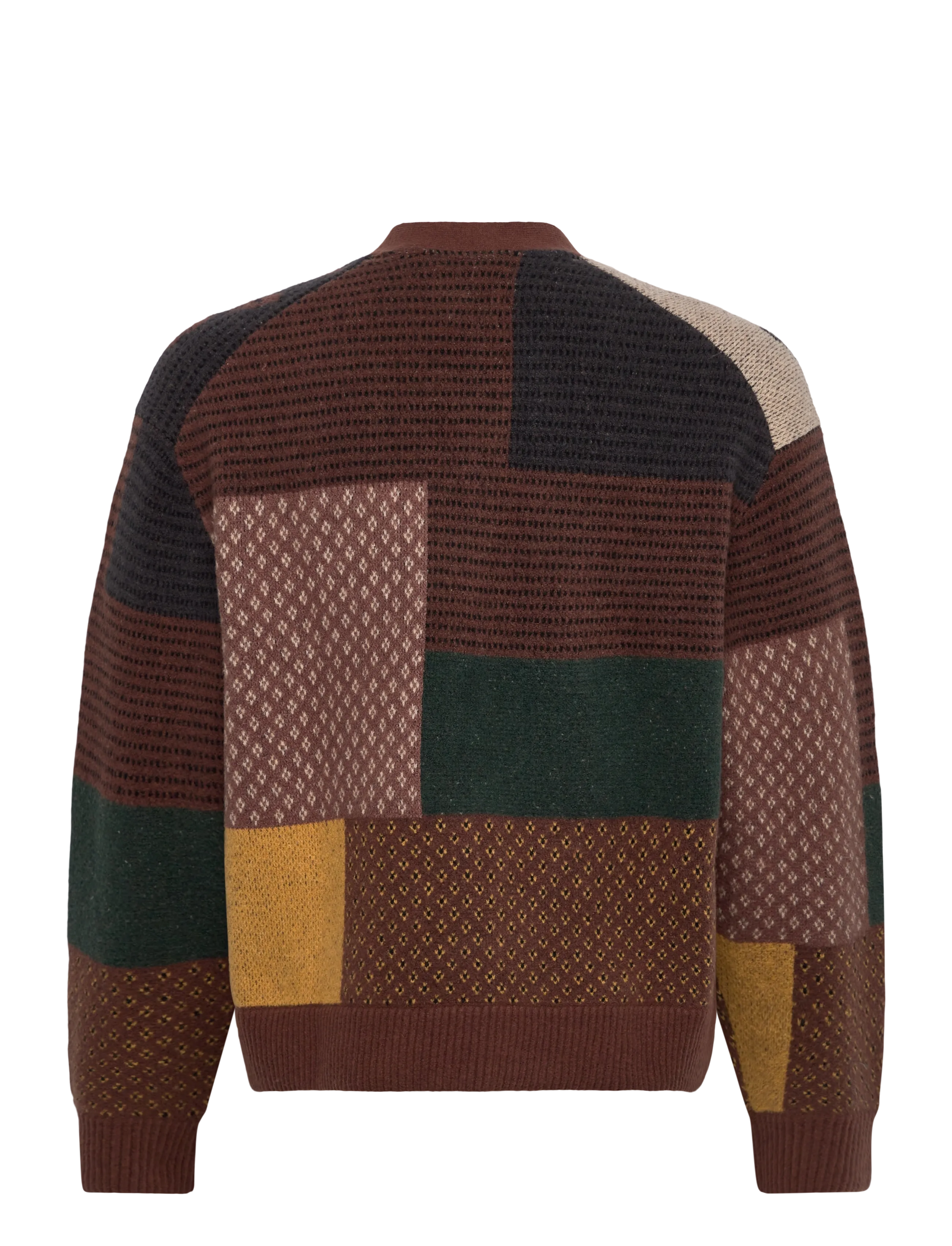 Abercrombie & Fitch - WESTERN PATCHWORK CARDIGAN - 408 - 1