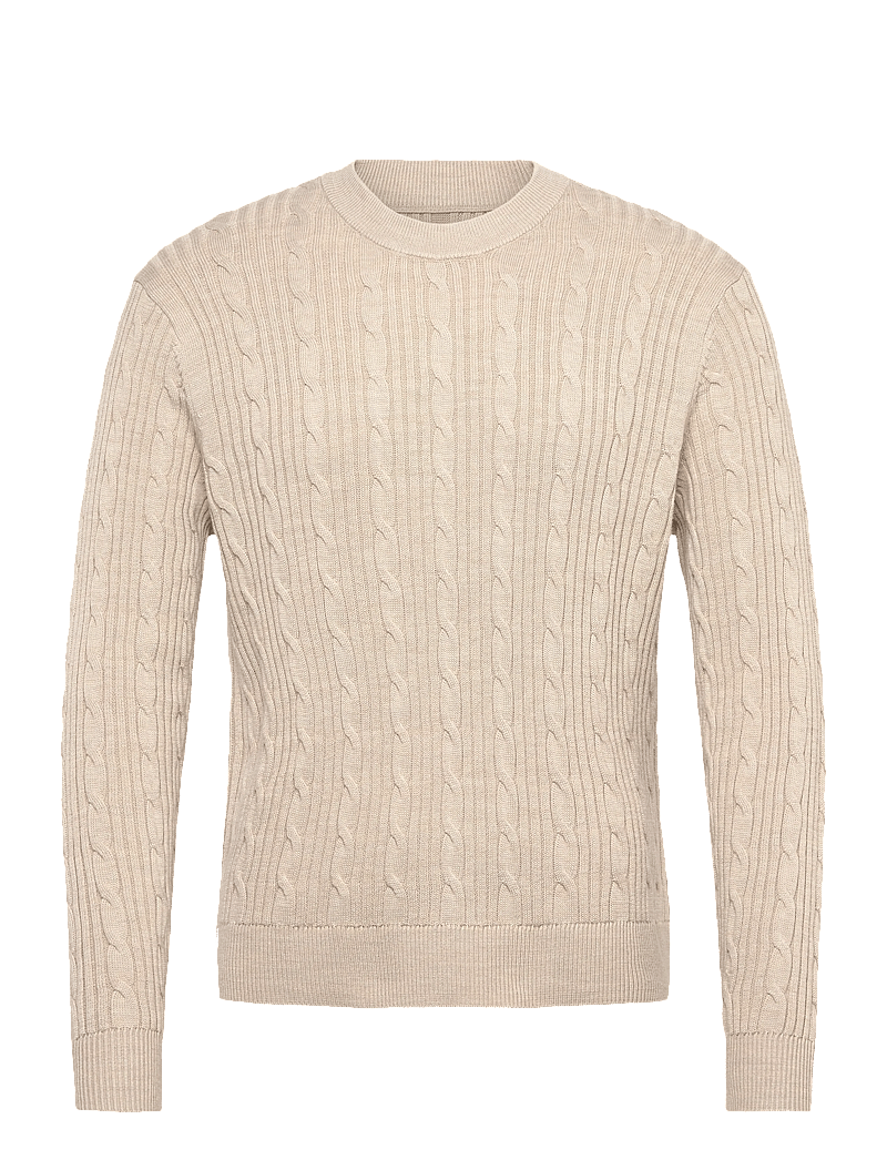 Abercrombie & Fitch - SEP5 VERSATILE STITCHY CREW - rund hals - 150 - 0