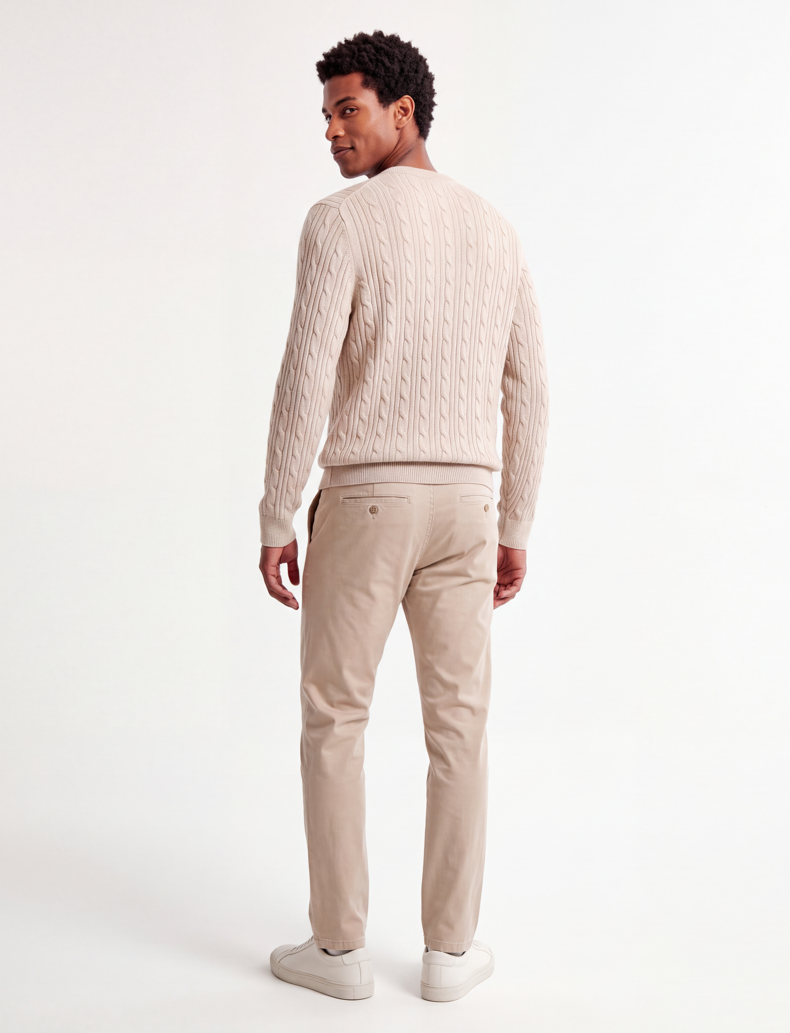 Abercrombie & Fitch - SEP5 VERSATILE STITCHY CREW - rundhalsad - 150 - 3