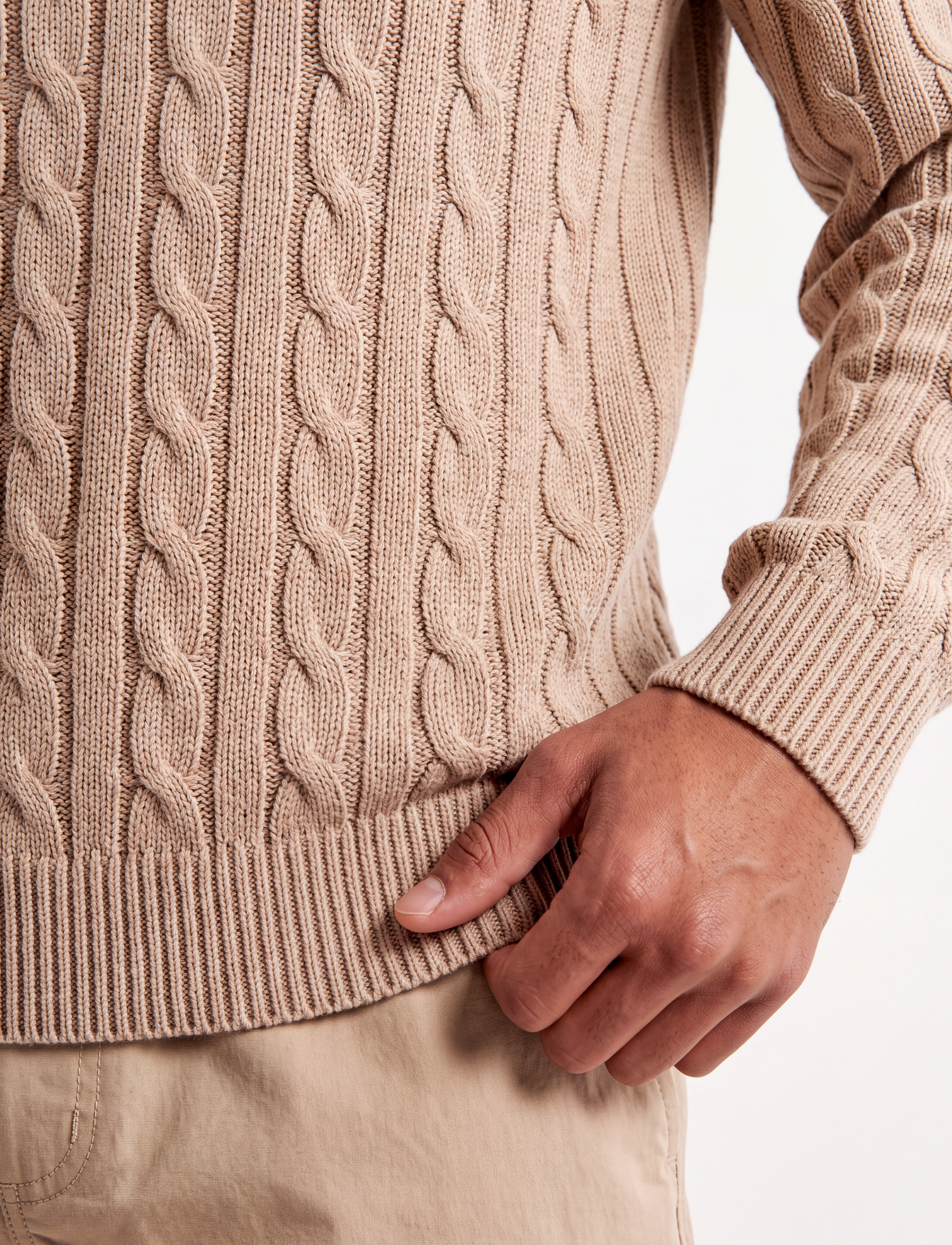 Abercrombie & Fitch - SEP5 VERSATILE STITCHY CREW - rundhalsad - 150 - 4