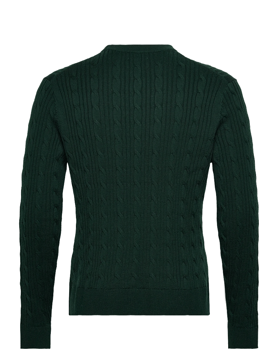 Abercrombie & Fitch - SEP5 VERSATILE STITCHY CREW - Ümmarguse kaelusega kudumid - 300 - 1