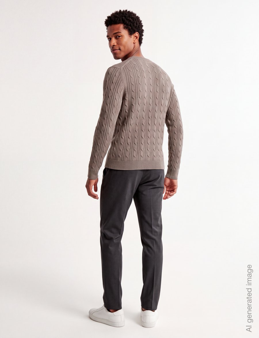 Abercrombie & Fitch - SEP5 VERSATILE STITCHY CREW - round necks - 400 - 3