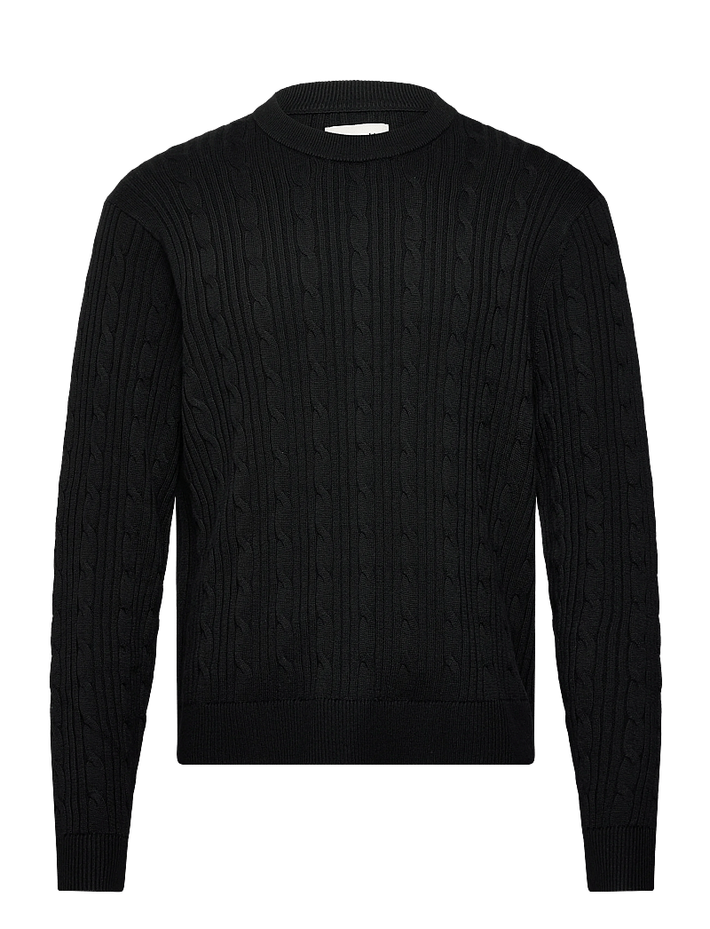 Abercrombie & Fitch - SEP5 VERSATILE STITCHY CREW - rundhalsad - 900 - 0