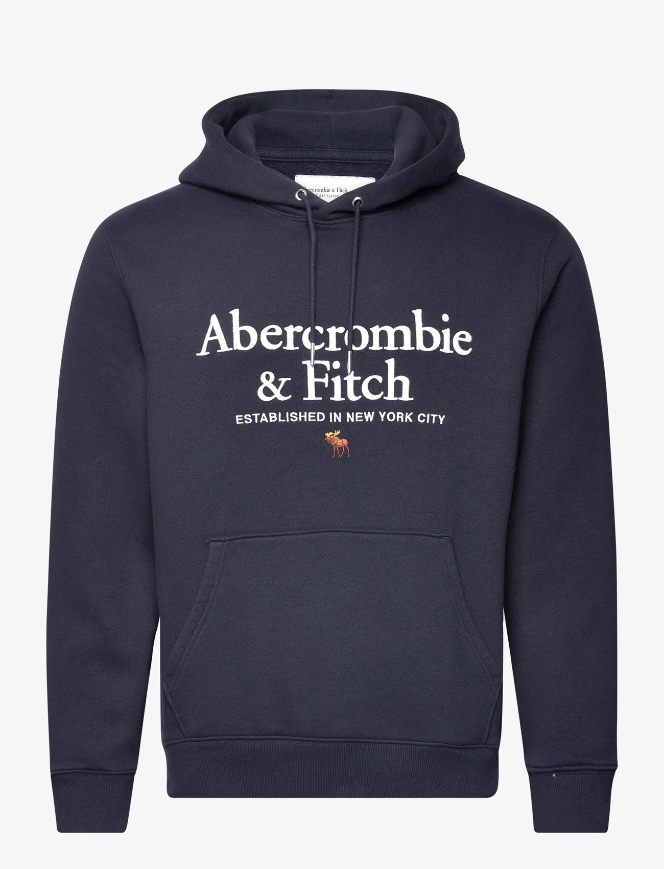 Abercrombie & Fitch - ANF MENS SWEATSHIRTS - hoodies - navy - 0