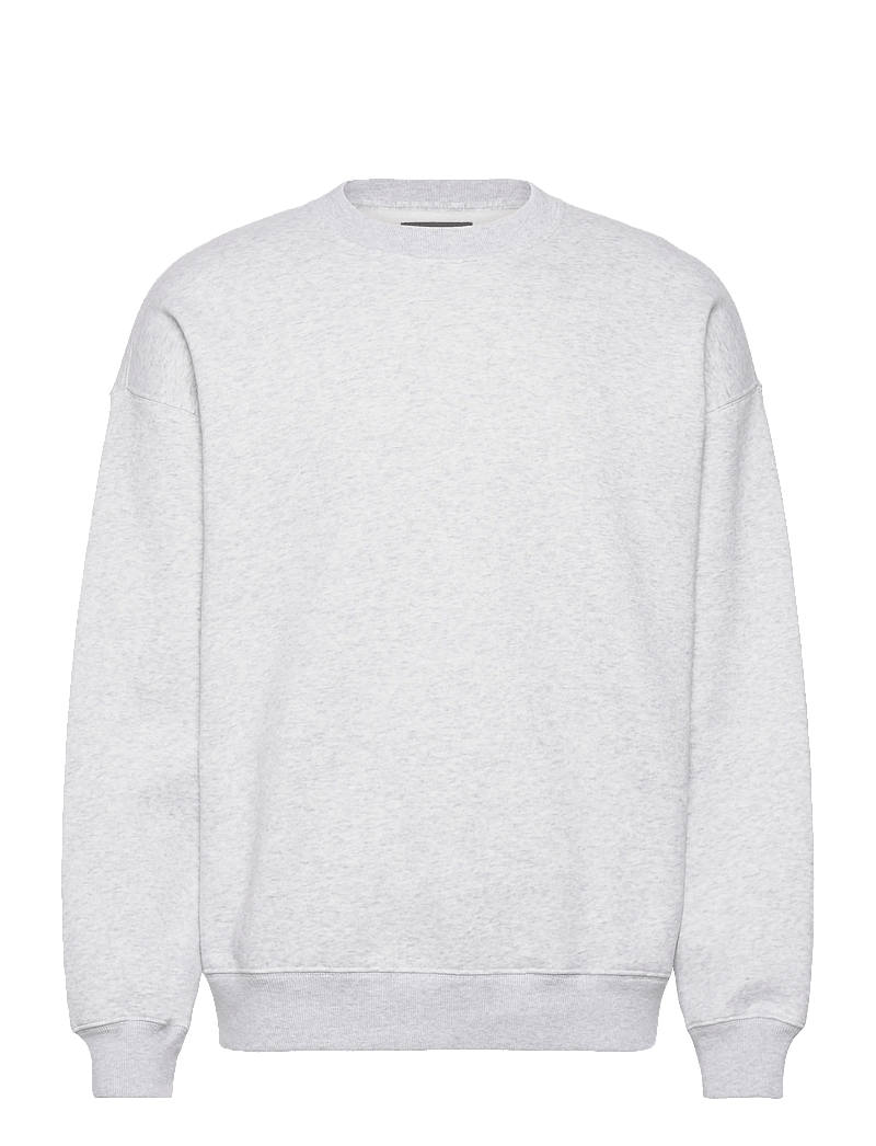 Abercrombie & Fitch - ESSENTIAL CREW - kollektioner - b04b heather grey - 0
