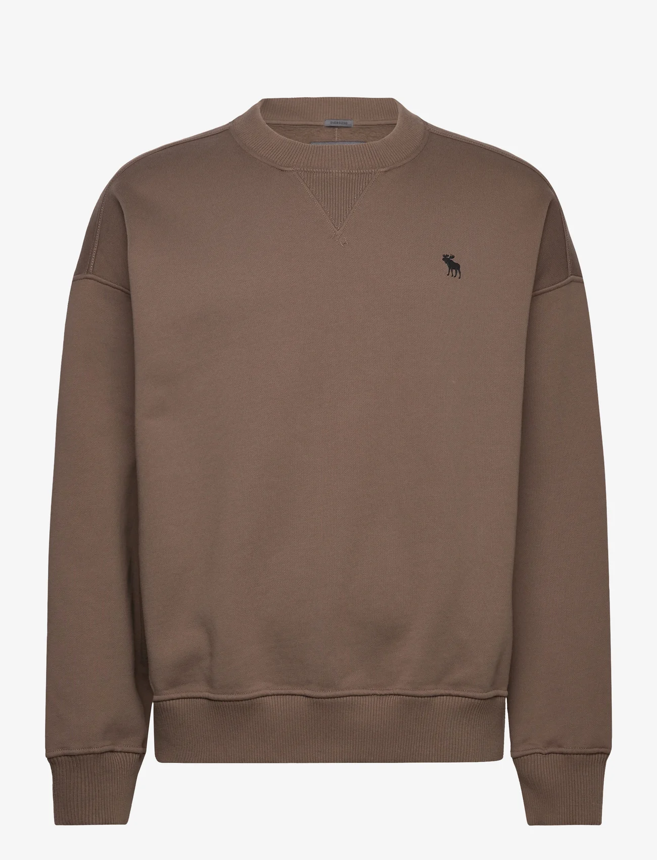 Abercrombie & Fitch - ANF MENS SWEATSHIRTS - sportiska stila džemperi - morel - 0