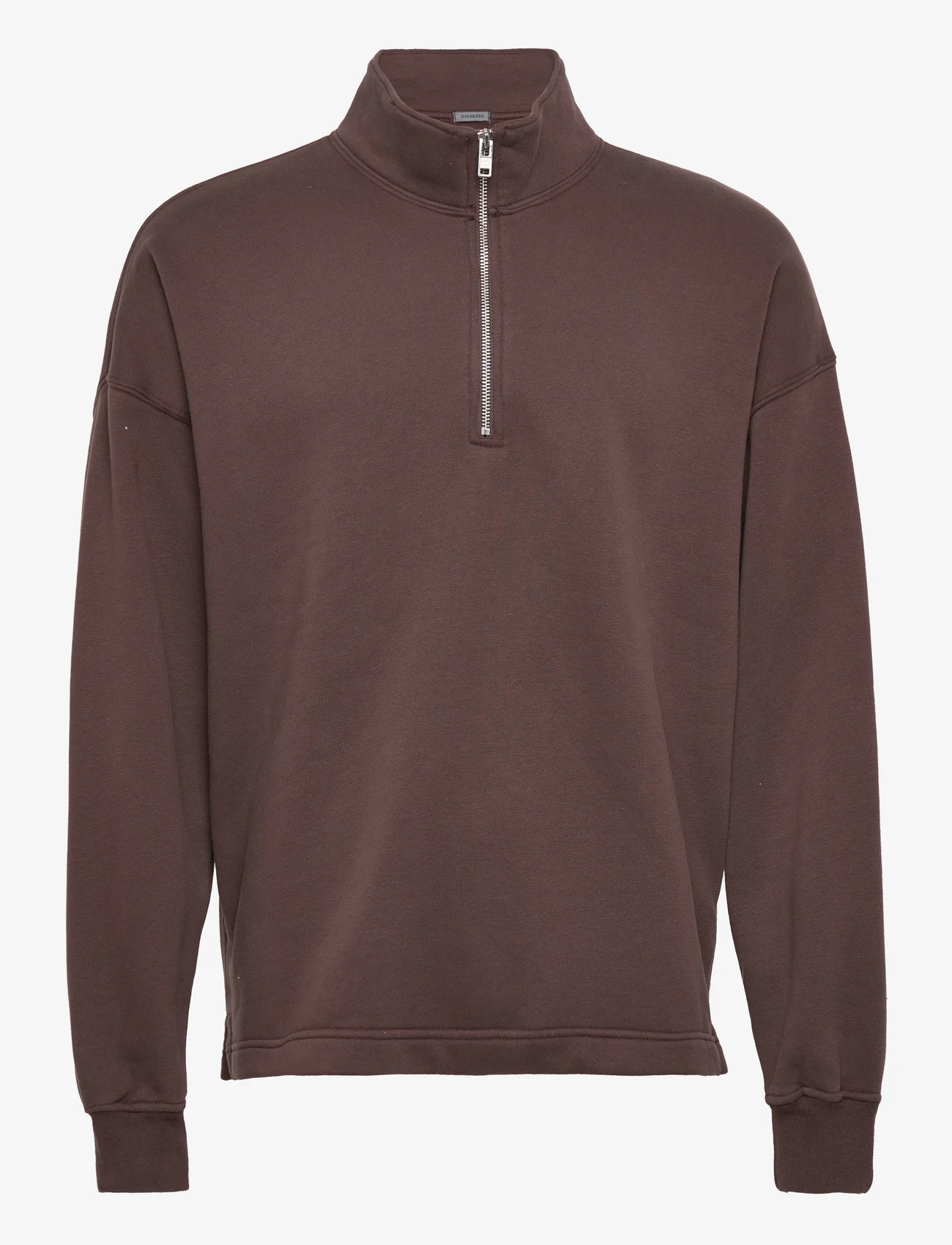 Abercrombie & Fitch - ANF MENS SWEATSHIRTS - sportiska stila džemperi - brown - 0