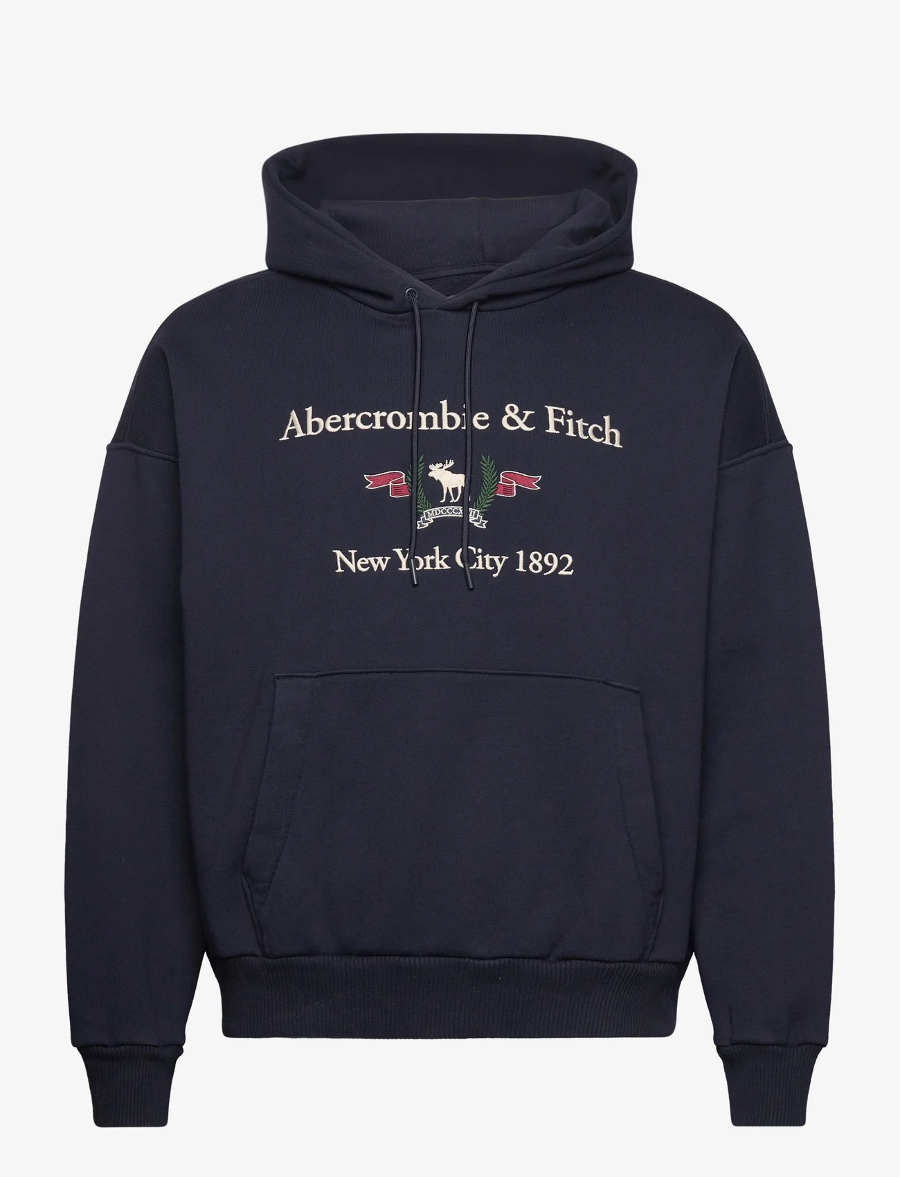 Abercrombie & Fitch - ANF MENS SWEATSHIRTS - džemperi ar kapuci - sky captain - 0