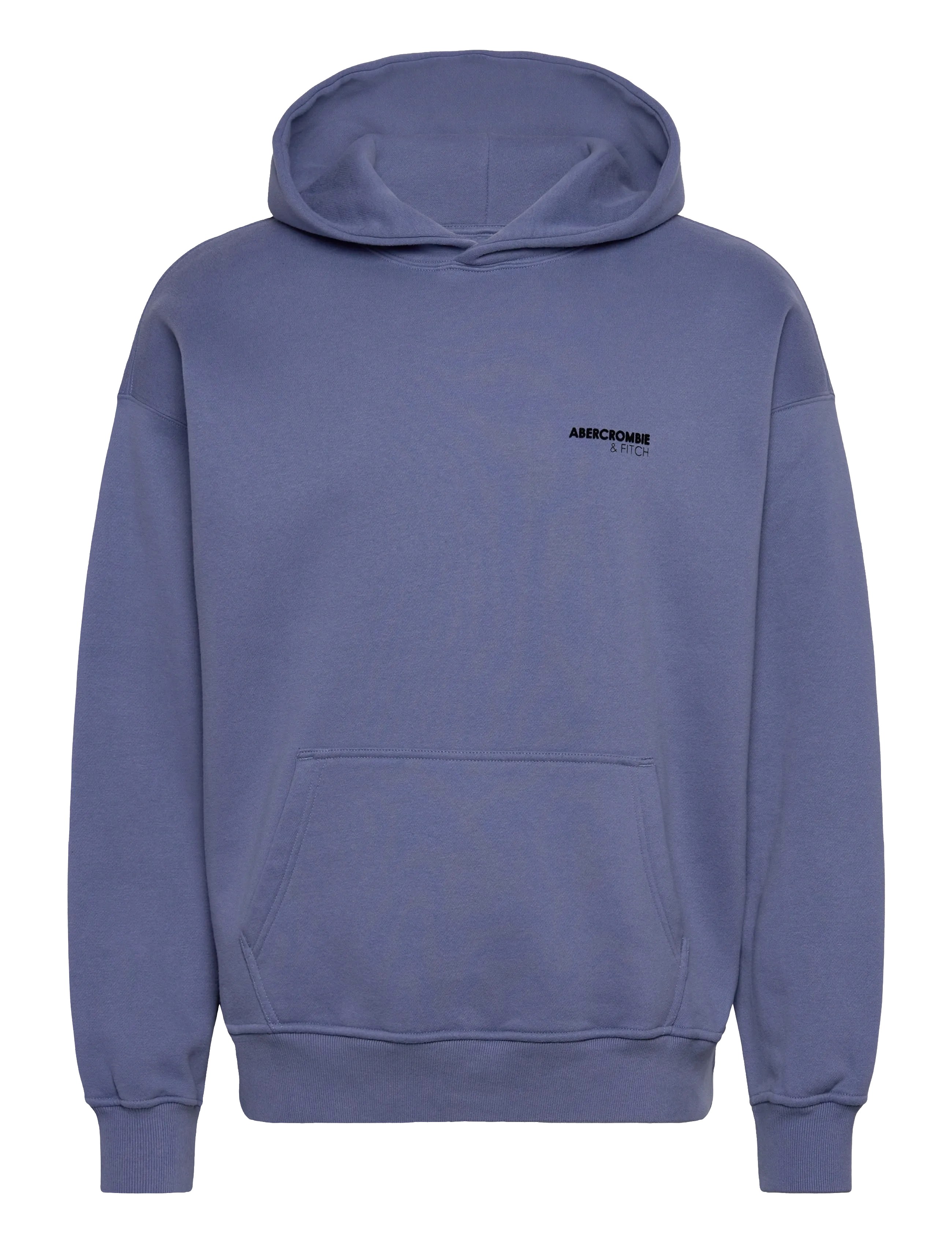 Abercrombie & Fitch SMALL SCALE LOGO POPOVER - Kapuzenpullover - 200 / blue