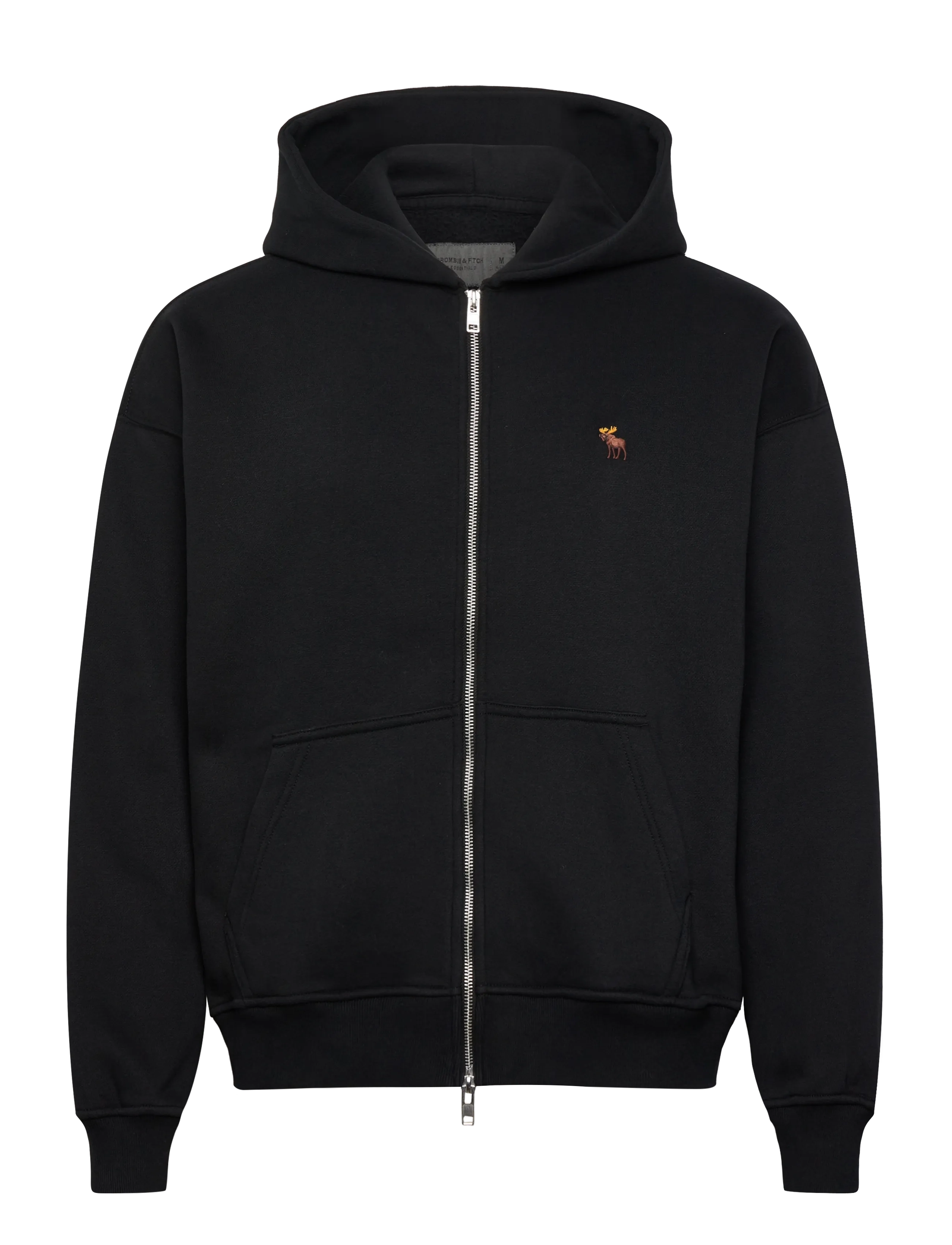 Abercrombie & Fitch ICON FULL ZIP - Sweatshirts - 900 / black