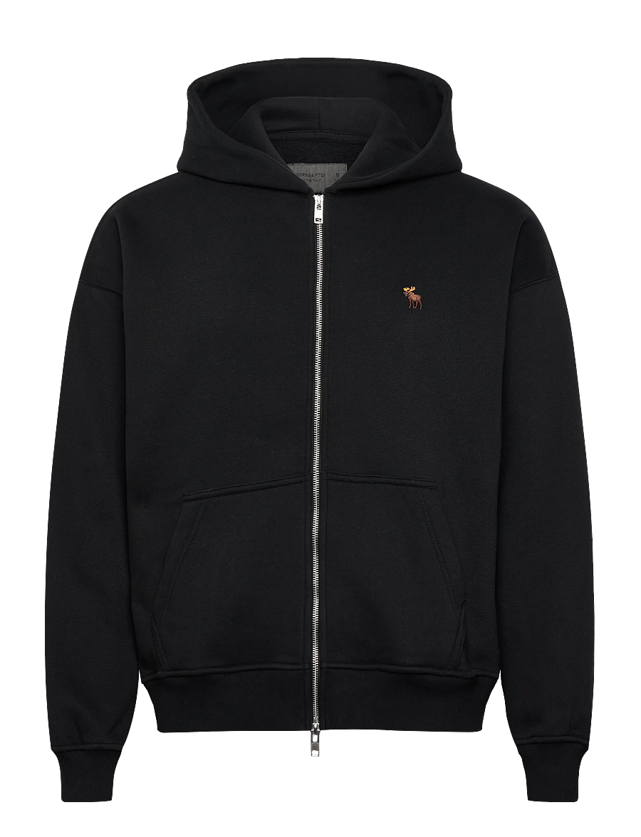 Abercrombie & Fitch - ICON FULL ZIP - bluzy z kapturem - 900 - 0