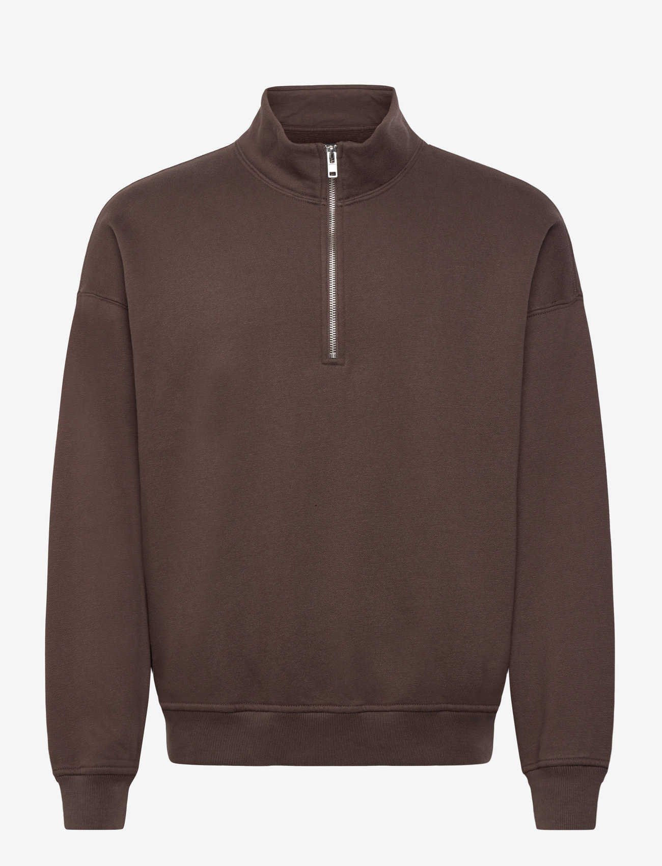 Abercrombie & Fitch - ESSENTIAL HALF ZIP MOCK - kolekcijas - 420 - 0