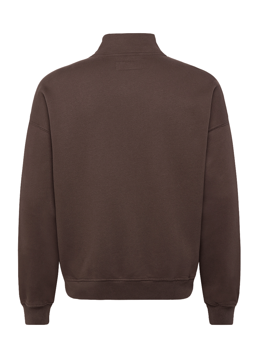 Abercrombie & Fitch - ESSENTIAL HALF ZIP MOCK - kollektionen - 420 - 1