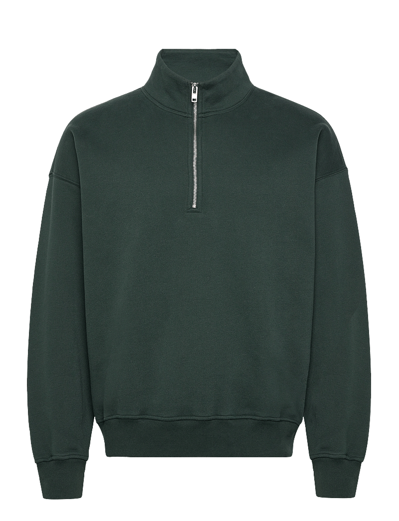 Abercrombie & Fitch - ESSENTIAL HALF ZIP MOCK - kollektsioonid - 300 - 0