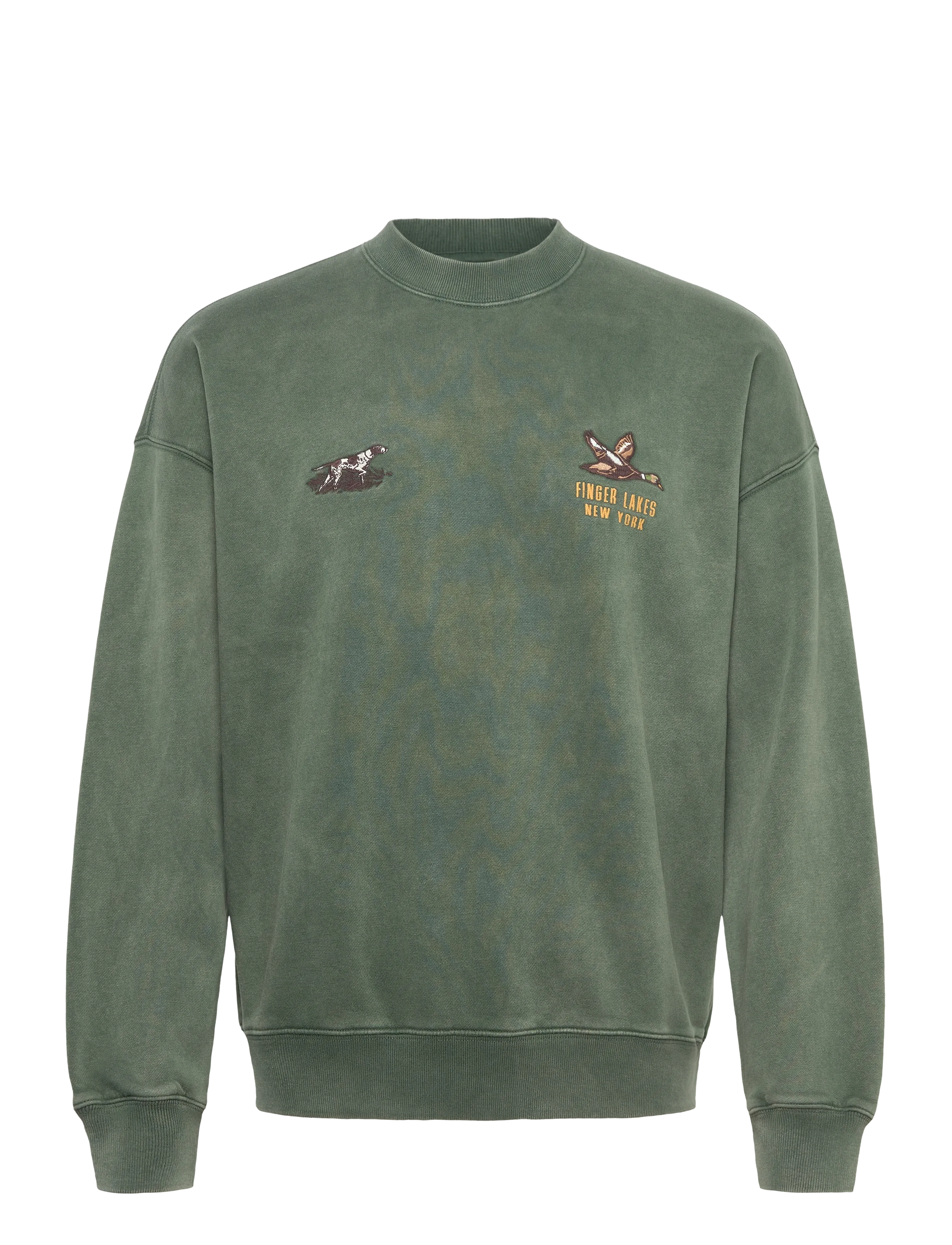 Abercrombie & Fitch OCT4 COUNTRYSIDE PREP ANIMAL NLNL - Sweatshirts - 310 / green
