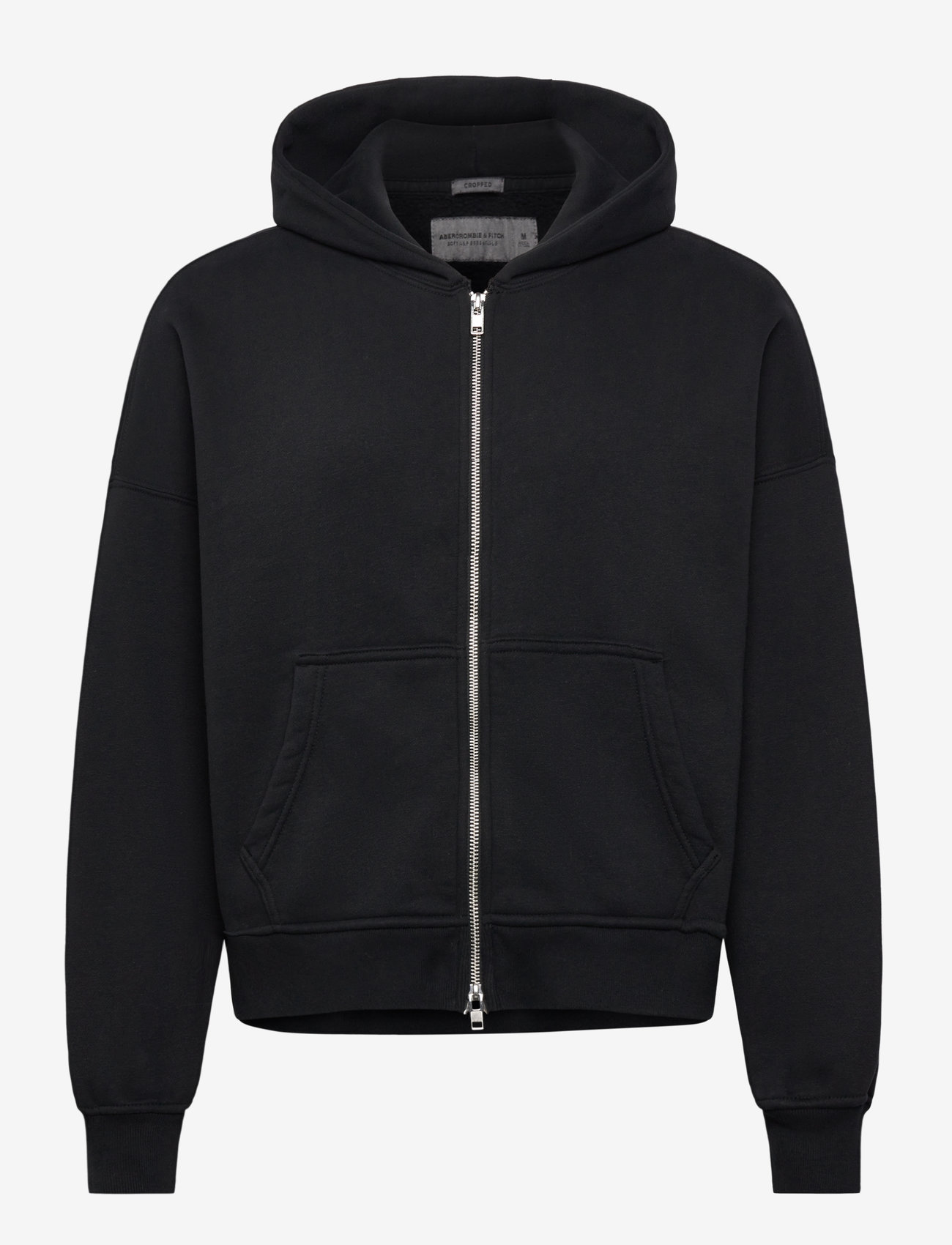 Abercrombie & Fitch - CROPPED FULL ZIP - hoodies - 900 - 0
