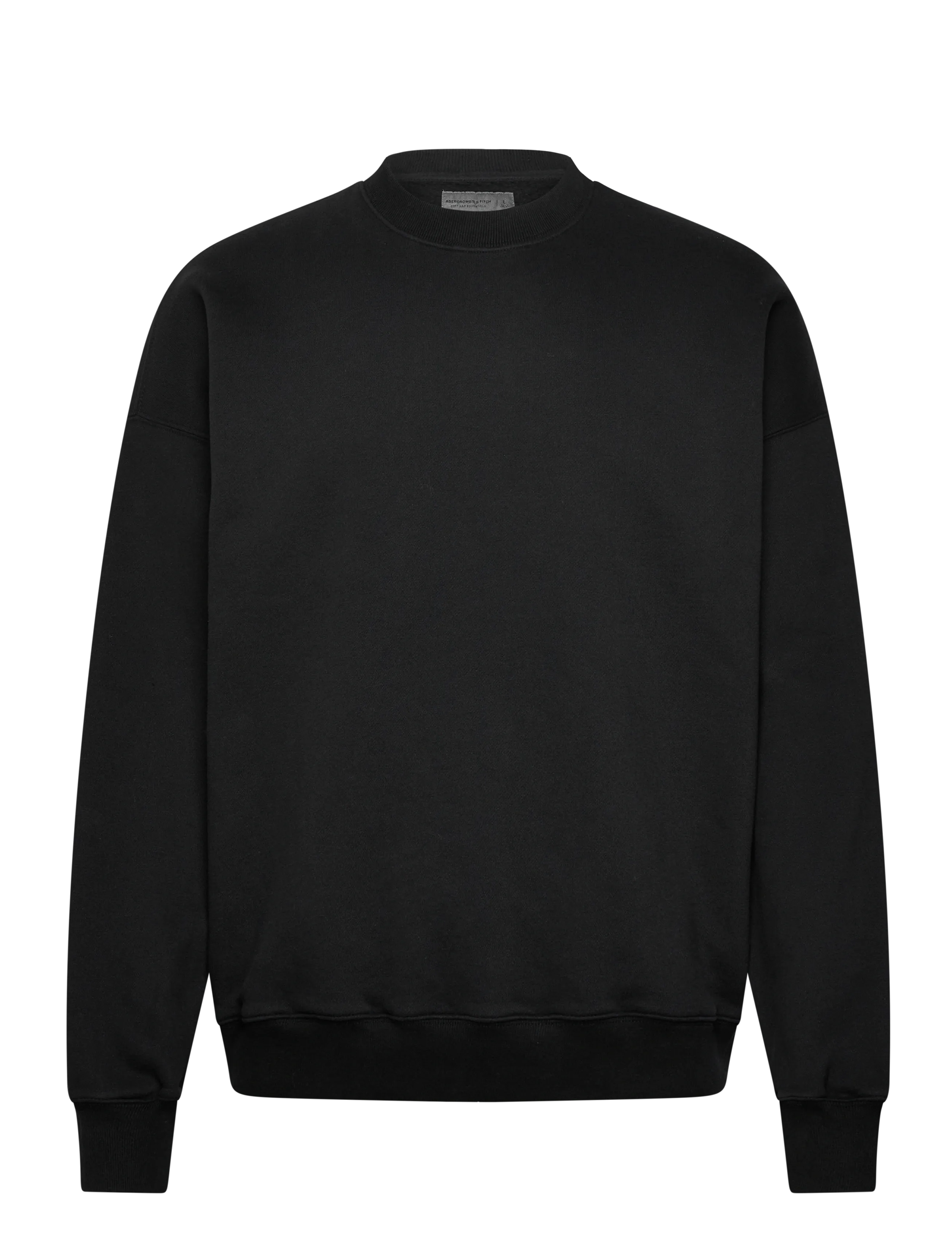 Abercrombie & Fitch JUL2 ESSENTIAL CREW BLACK NEW - Sweatshirts - 900 / black