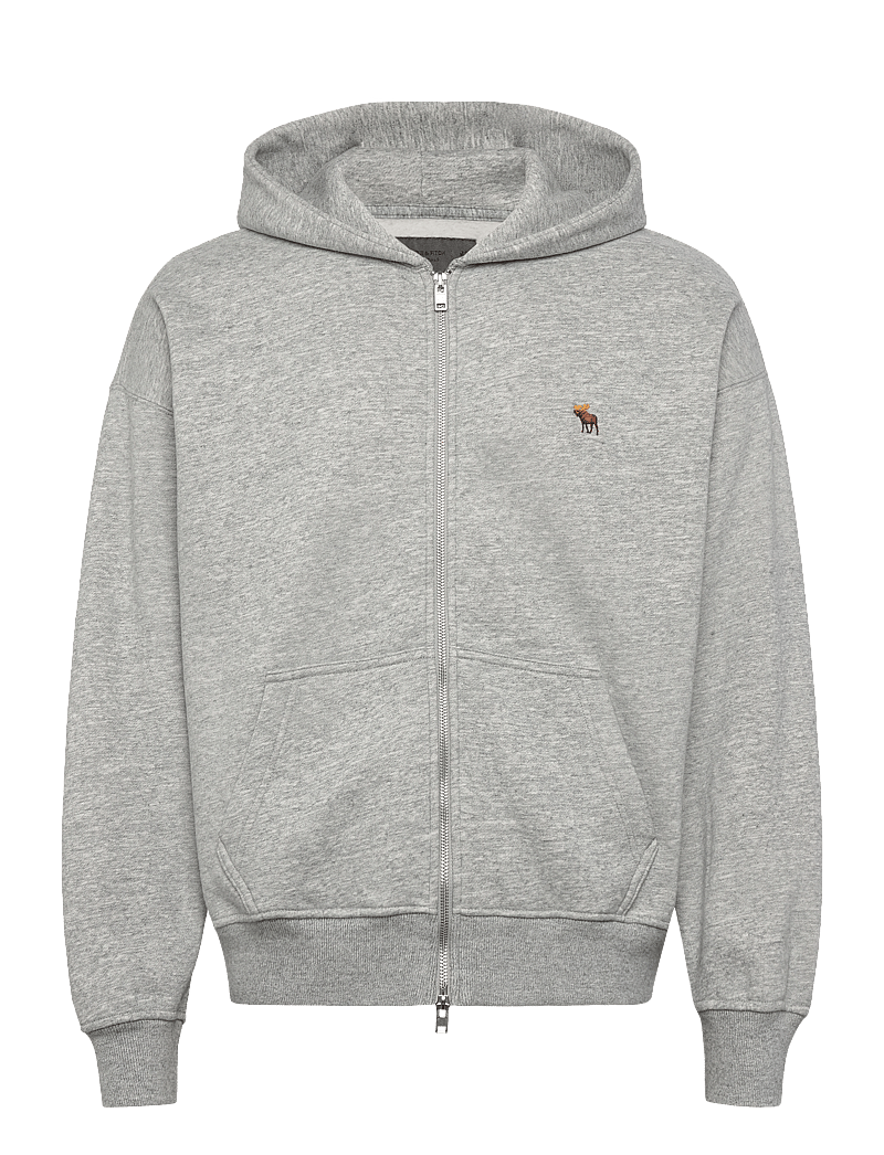 Abercrombie & Fitch - ICON FULL ZIP - kapuutsiga dressipluusid - 122 - 0