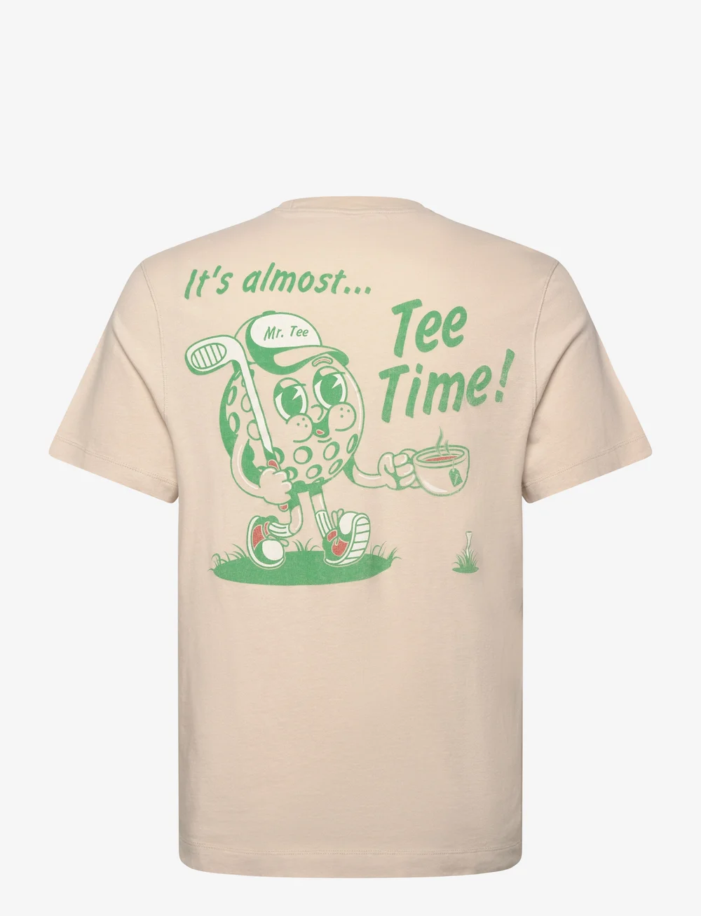 Abercrombie & Fitch - ANF MENS GRAPHICS - kurzärmelig - oatmeal - 1