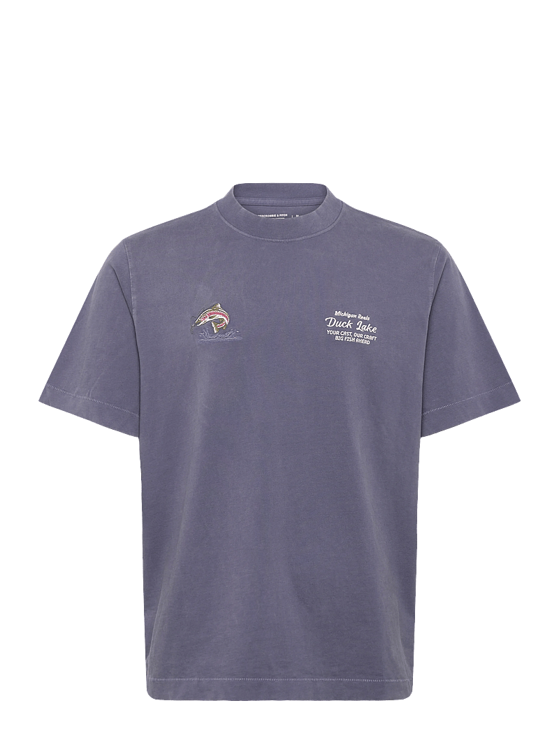 Abercrombie & Fitch - COUNTRYSIDE PREP EMBRODIERY - kortærmede t-shirts - 203 - 0