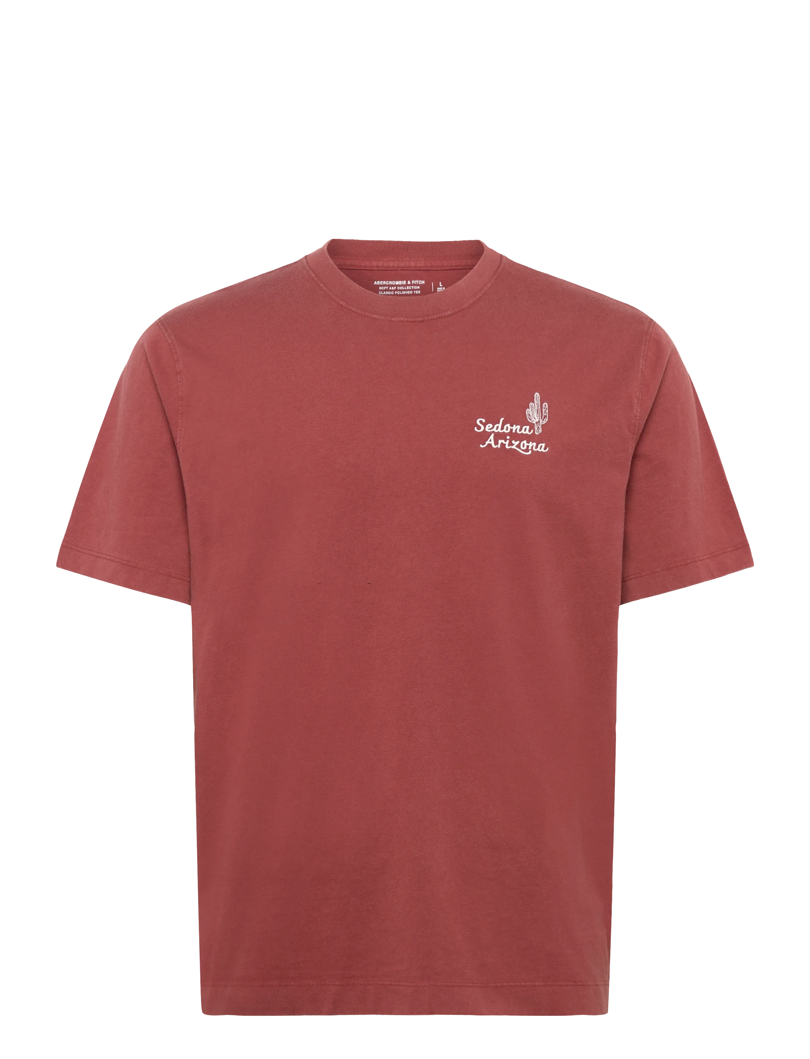 Abercrombie & Fitch WESTERN GRAPHIC - Herbstliche Kleidung - 503 / red