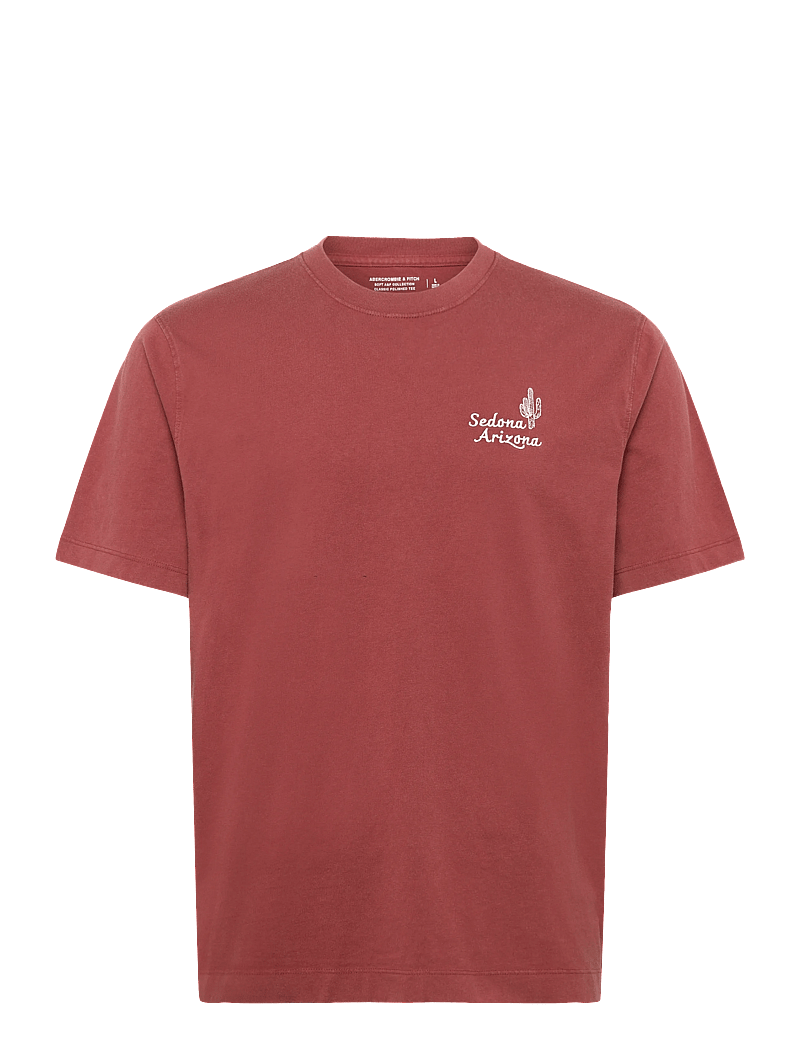 Abercrombie & Fitch - WESTERN GRAPHIC - kortärmade t-shirts - 503 - 0