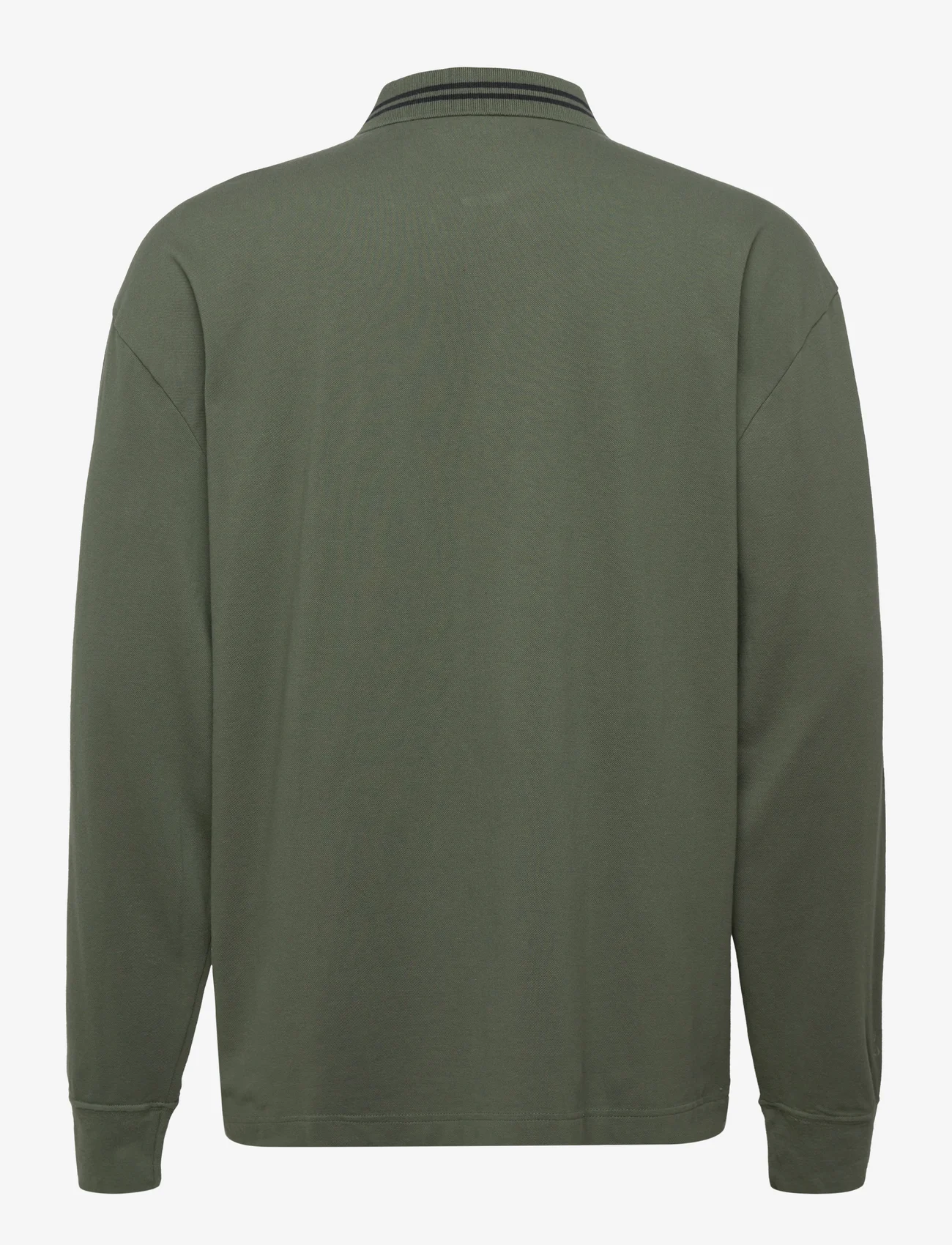 Abercrombie & Fitch - ANF MENS KNITS - long-sleeved polos - green - 1