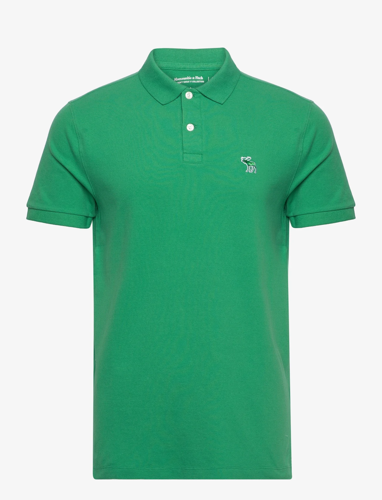 Abercrombie & Fitch - ANF MENS KNITS - kortærmede poloer - green - 0