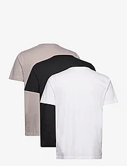 Abercrombie & Fitch - ANF MENS KNITS - laisvalaikio marškinėliai - casual black/ash/bright white - 1