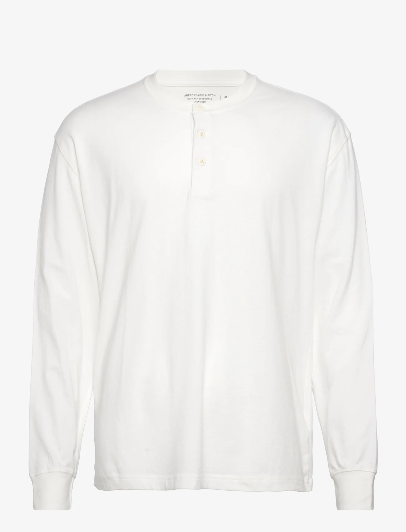 Abercrombie & Fitch - ANF MENS KNITS - tavalised t-särgid - white - 0