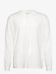 Abercrombie & Fitch - ANF MENS KNITS - podstawowe koszulki - white - 0
