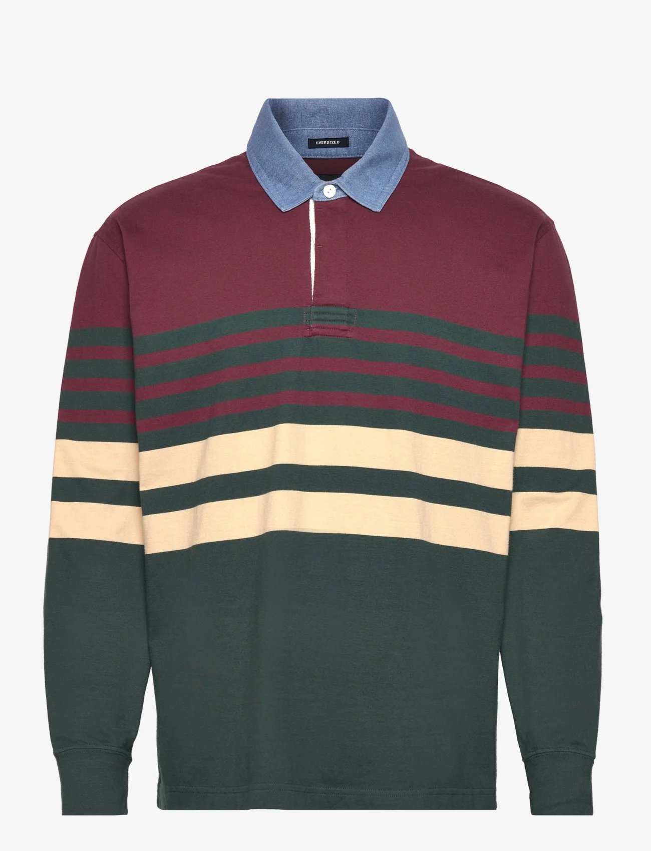 Abercrombie & Fitch - ANF MENS KNITS - pitkähihaiset - vintage color block - 0