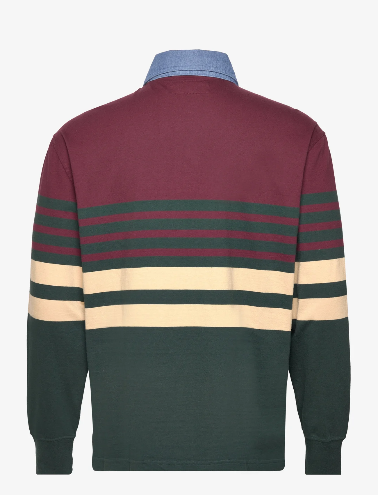 Abercrombie & Fitch - ANF MENS KNITS - polo krekli ar garām piedurknēm - vintage color block - 1