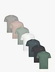 Abercrombie & Fitch - ANF MENS KNITS - short-sleeved t-shirts - phatom/bcvcc16/slate/forest/gray/string/tofu - 0
