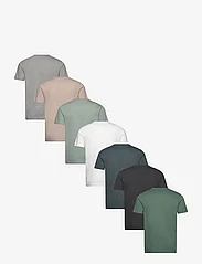 Abercrombie & Fitch - ANF MENS KNITS - kortærmede t-shirts - phatom/bcvcc16/slate/forest/gray/string/tofu - 1