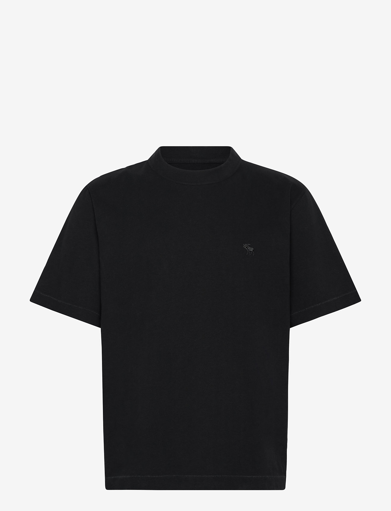 Abercrombie & Fitch - ANF MENS KNITS - kortærmede t-shirts - casual black - 0